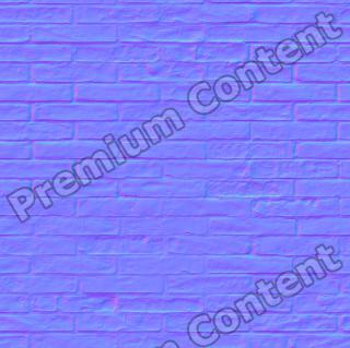 seamless wall brick normal mapping 0020